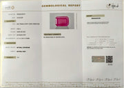 4.68/CT Natural Ruby Stone with Govt. Lab Certificate-16839S209419